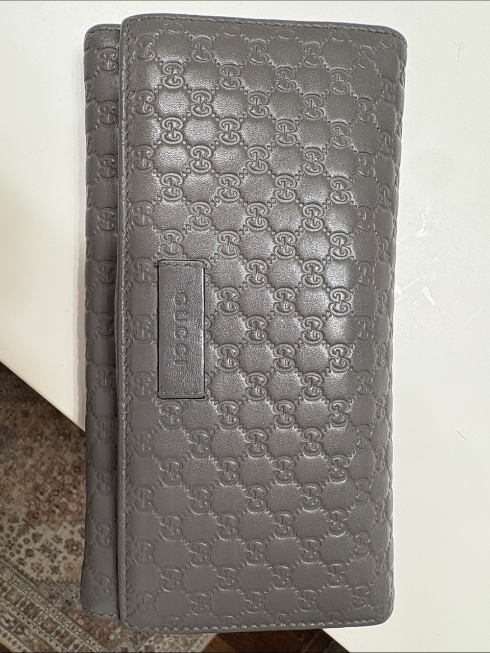 Gucci long sleeve wallet